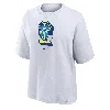 Nike Brazil  Women's Soccer Boxy T-shirt In White