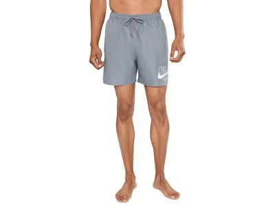 Nike Breaker Logo 5 Brief Lined Volley In Blue