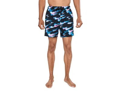 Nike Breaker Print 5 Brief Lined Volley In Multi