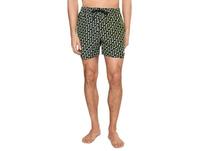 Nike Breaker Swoosh Link 5 Brief Lined Volley In Green