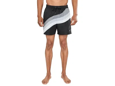 Nike Breaker Wave 5 Brief Lined Volley In Black