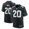 Nike Breece Hall New York Jets  Men's Nfl Game Football Jersey In Black