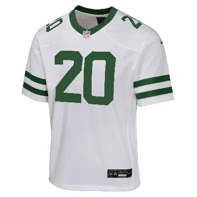 Nike Breece Hall New York Jets Big Kids'  Nfl Game Jersey In White