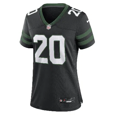 Nike Breece Hall New York Jets  Women's Nfl Game Football Jersey In Black