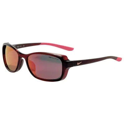 Nike Breeze Men's Sunglasses In Burgundy