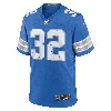 Nike Brian Branch Detroit Lions  Men's Nfl Game Football Jersey In Blue