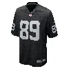 Nike Brock Bowers Las Vegas Raiders  Men's Nfl Game Jersey In Black