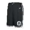Nike Brooklyn Nets 2024/25 Swingman Icon Edition  Men's Dri-fit Nba Replica Shorts In Black