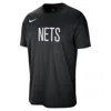 Nike Brooklyn Nets Essentials  Men's Nba T-shirt In Black