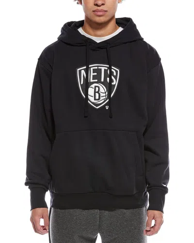 Nike Brooklyn Nets Nba Fleece Pullover Hoodie In Black
