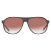 Nike Brown Gradient Pilot Men's Sunglasses  Vintage Icon Ib3679x 355 59