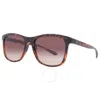 Nike Brown Gradient Square Men's Sunglasses  Passage Ev1199 237 55