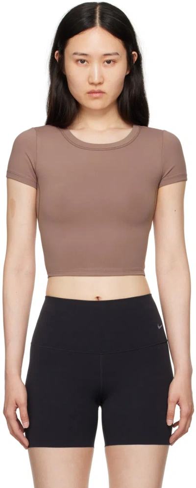 Nike Brown One Fitted Top