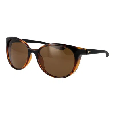 Nike Brown Plastic Sunglasses In Multi