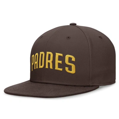 Nike Brown San Diego Padres Evergreen Performance Fitted Hat