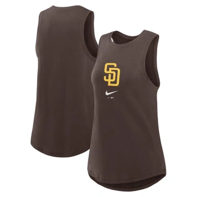 Nike Brown San Diego Padres Legacy Icon High Neck Fashion Tank Top