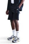 Nike Brushed Fleece Cargo Shorts In Multi