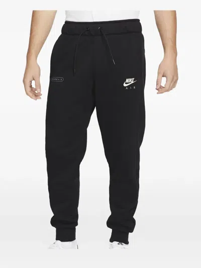 Nike Brushed Track Pants In Black