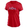 Nike Bryce Harper Philadelphia Phillies Fuse  Women's Mlb T-shirt In Red