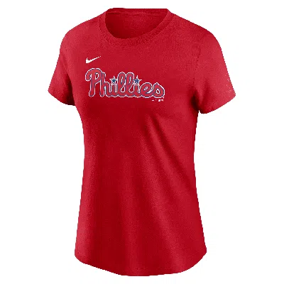 Nike Bryce Harper Philadelphia Phillies Fuse  Women's Mlb T-shirt In Red