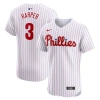 Nike Bryce Harper Philadelphia Phillies  Men's Dri-fit Adv Mlb Elite Jersey In White