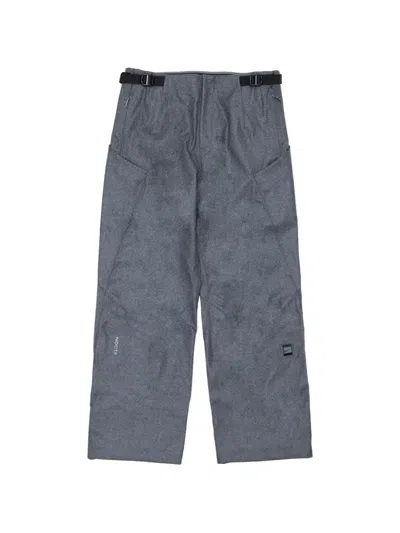 Nike Buckle Trousers In Gray
