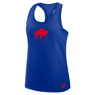 Nike Buffalo Bills Hurry Up  Women's Dri-fit Nfl Racerback Tank Top In Blue