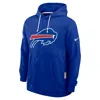 Nike Royal Buffalo Bills Sideline Initial Home Performance Pullover Hoodie In Blue