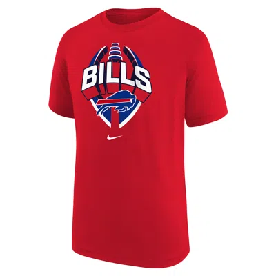 Nike Buffalo Bills Legend Icon Big Kidsâ  Dri-fit Nfl T-shirt In Red