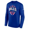 Nike Buffalo Bills Legend Icon  Men's Dri-fit Nfl Long-sleeve T-shirt In Blue