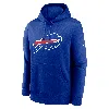Nike Royal Buffalo Bills Sideline Initial Home Performance Pullover Hoodie In Blue
