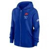 Nike Buffalo Bills Phoenix Rewind  Women's Nfl Full-zip Hoodie In Blue