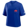Nike Buffalo Bills Rewind Pocket Boxy  Women's Nfl T-shirt In Blue
