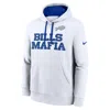 Nike Buffalo Bills Rivalries Collection Club  Men's Nfl Pullover Hoodie In White