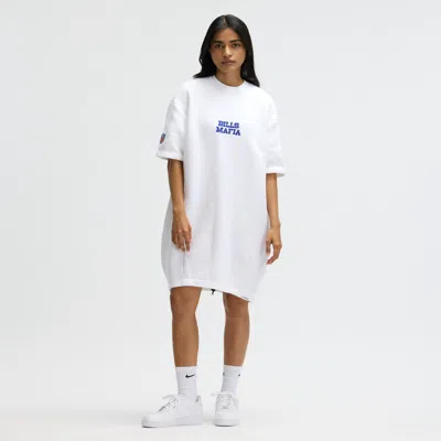 Nike Buffalo Bills Rivalries Collection Oversized Tech Fleece  Women's Nfl Dress In White