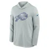 Nike Buffalo Bills Rivalries Collection Sideline  Men's Dri-fit Nfl Long-sleeve Hooded Top In Blue