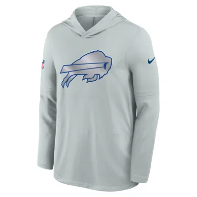 Nike Buffalo Bills Rivalries Collection Sideline  Men's Dri-fit Nfl Long-sleeve Hooded Top In Blue