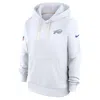 Nike Buffalo Bills Rivalries Collection Sideline  Women's Dri-fit Nfl Pullover Hoodie In Gray