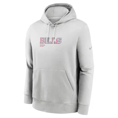 Nike Buffalo Bills Slot Receiver Club  Men's Nfl Pullover Hoodie In Gray