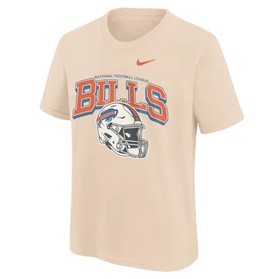 Nike Buffalo Bills Vintage Mod Easy Lane Big Kids'  Nfl Short-sleeve T-shirt In Neutral