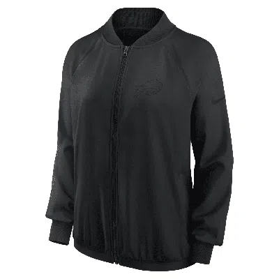 Nike Buffalo Bills  Women's Dri-fit Nfl Full-zip Jacket In Black