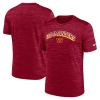 Nike Burgundy Washington Commanders Velocity Performance T-shirt In Burgundy