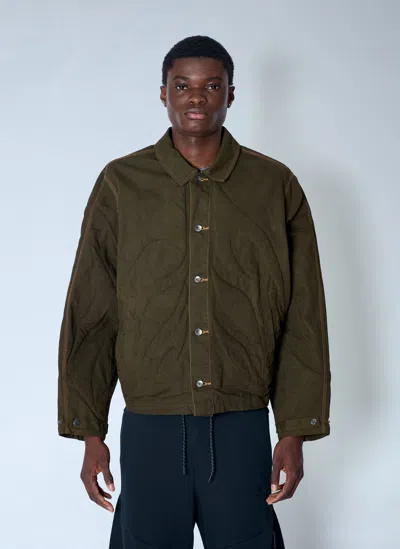 Nike By Yaku Re-create Chore Jacket In Green