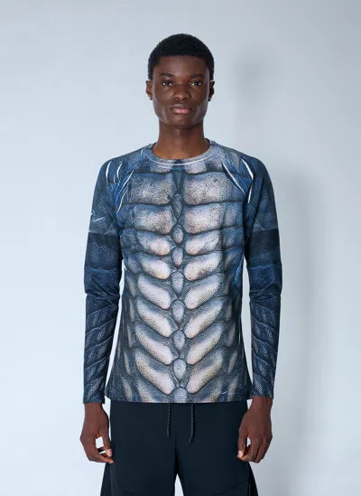 Nike By Yaku Re-create Longsleeve Top In Blue