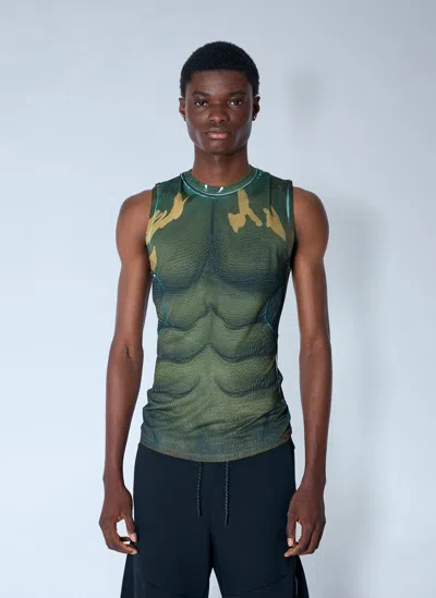 Nike By Yaku Re-create Muscle Tank Top In Green