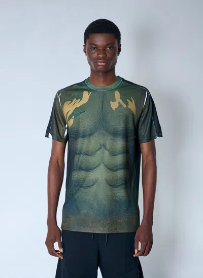 Nike By Yaku Re-create Muscle T-shirt In Green