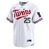 Nike Byron Buxton Minnesota Twins  Men's Dri-fit Adv Mlb Limited Jersey In White