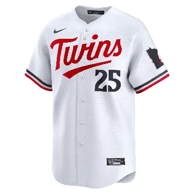 Nike Byron Buxton Minnesota Twins  Men's Dri-fit Adv Mlb Limited Jersey In White