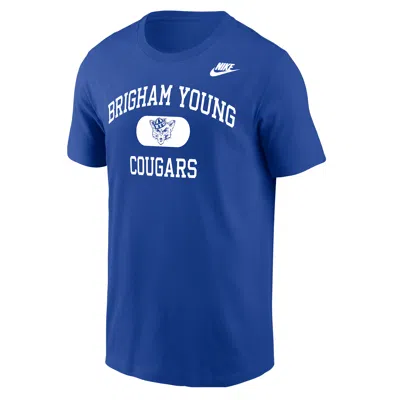 Nike Byu  Men's College T-shirt In Blue