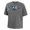Nike Byu  Women's College Boxy T-shirt In Grey